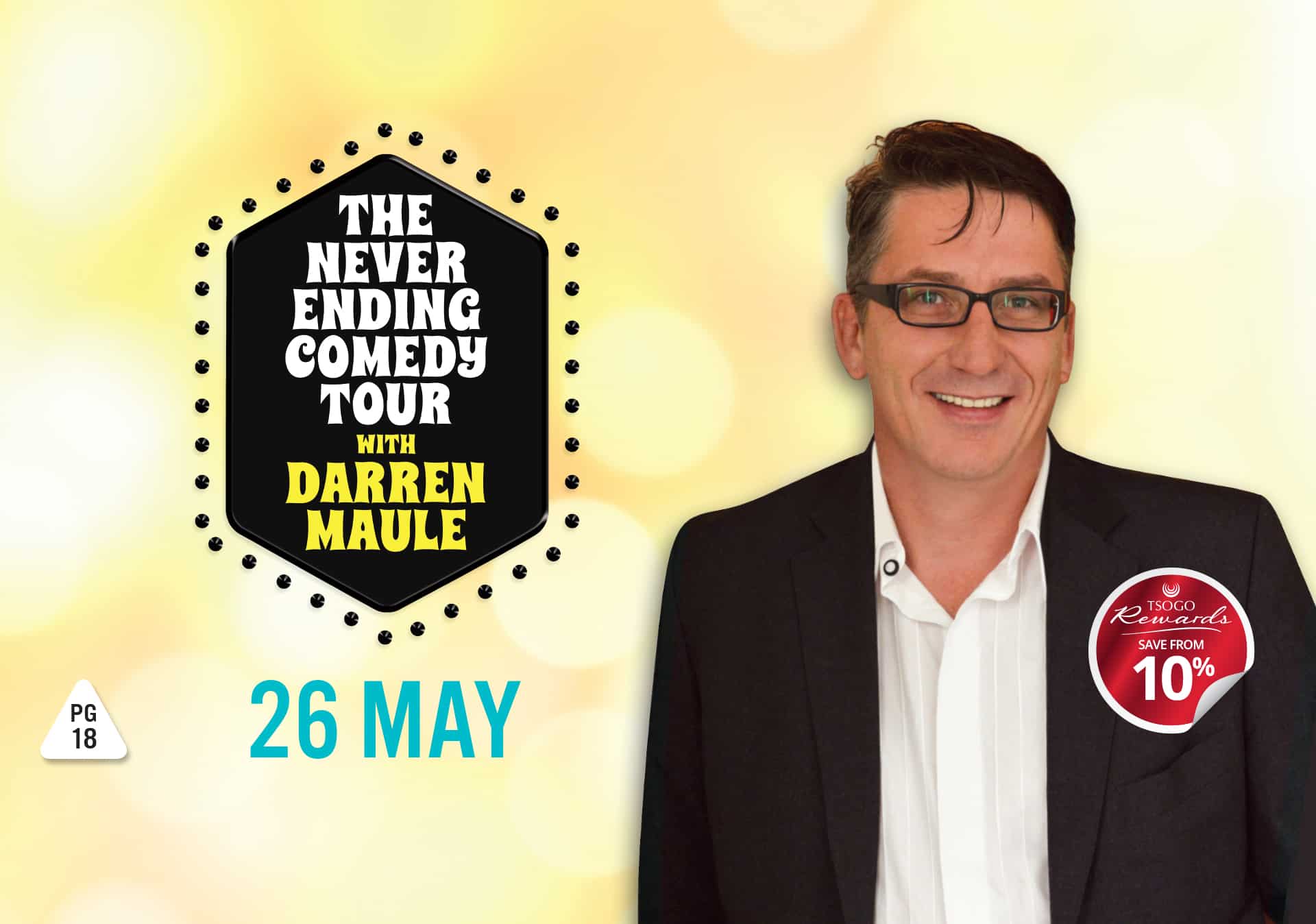 The Never Ending Comedy Tour with Darren Maule