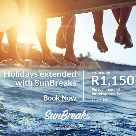 April School Holidays offers. From only R1,150 per room per night, incl breakfast.
