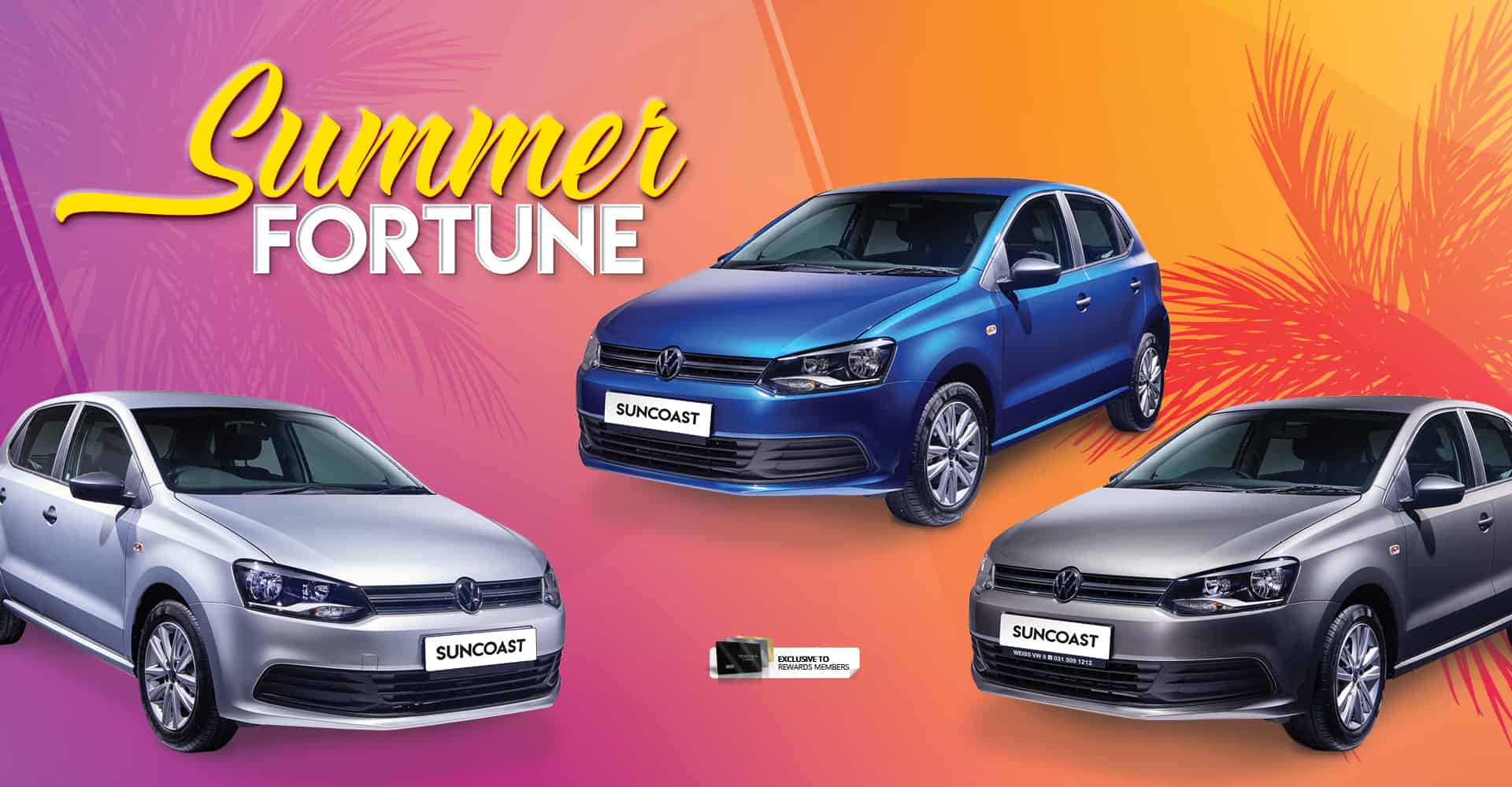 Over R2.7 Million CASH & CARS with Suncoast's Summer Fortune!