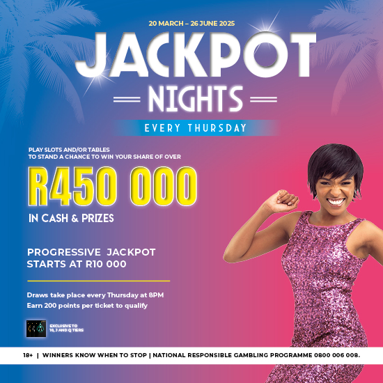 Jackpots Nights Every Thursday