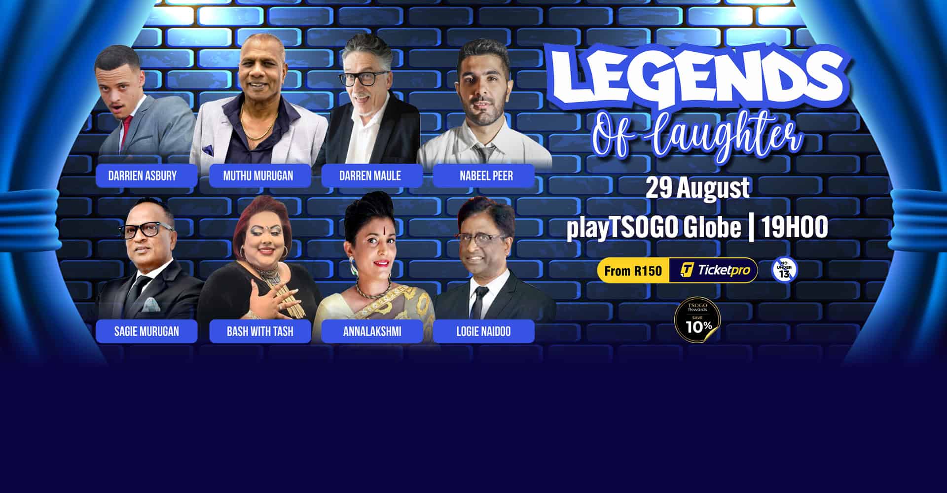 Legends of Laughter Suncoast Casino